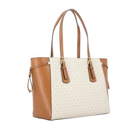 tasche michael kors beige|Michael Kors tragetasche.